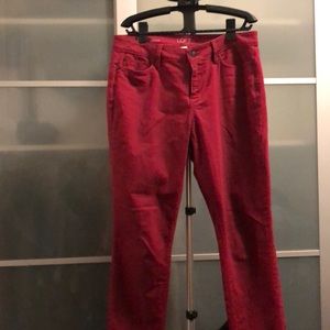 Ann Taylor Loft 10 skinny/curvy jeans
